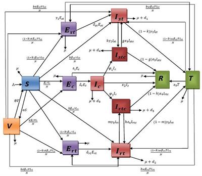 Mathematical modeling of two strains tuberculosis and COVID-19 vaccination model: a co-infection study with cost-effectiveness analysis